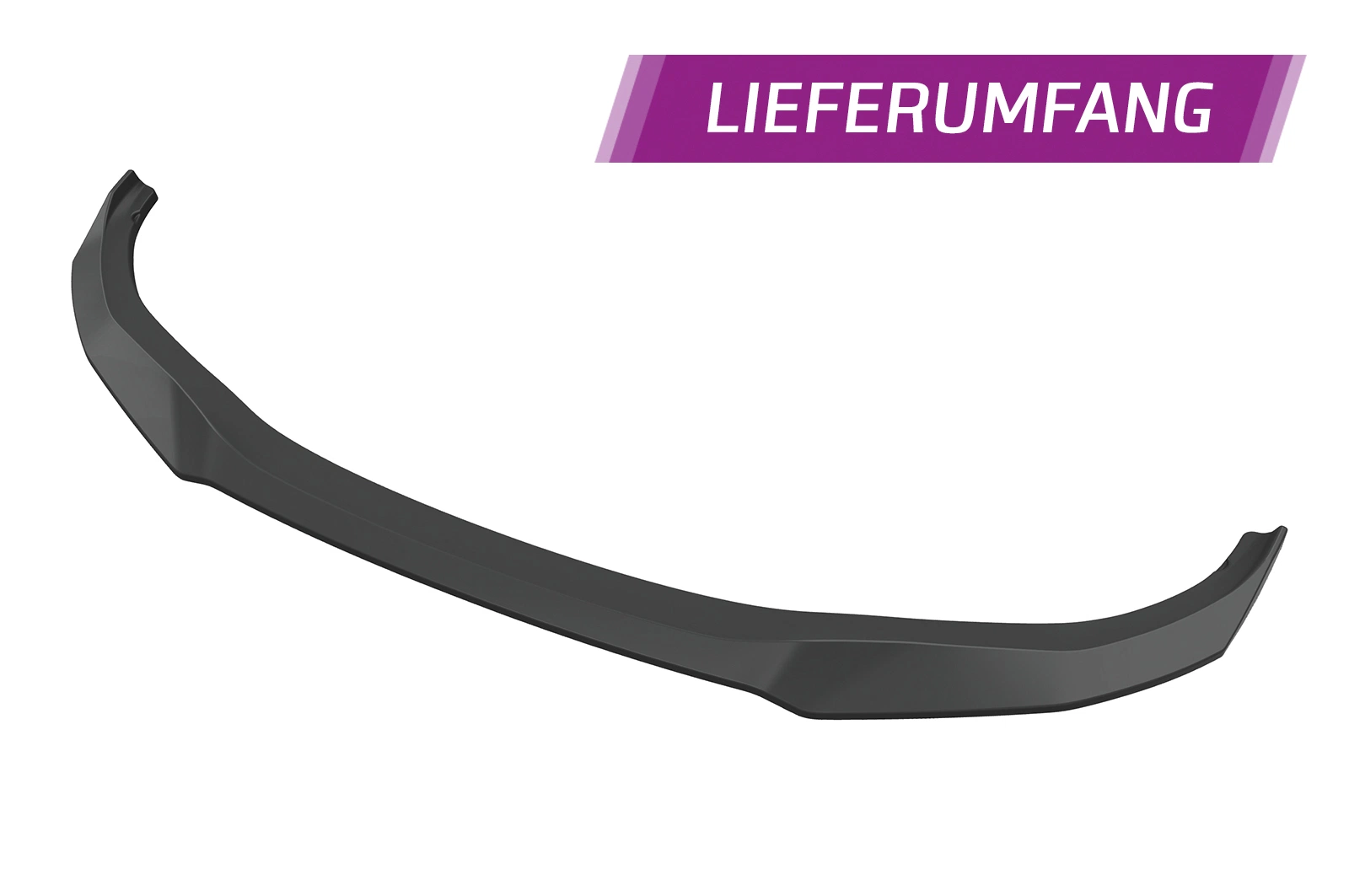 Voorspoiler passend voor BMW 4er (G26) / i4 M-Paket Glans Zwart (07/2020–)