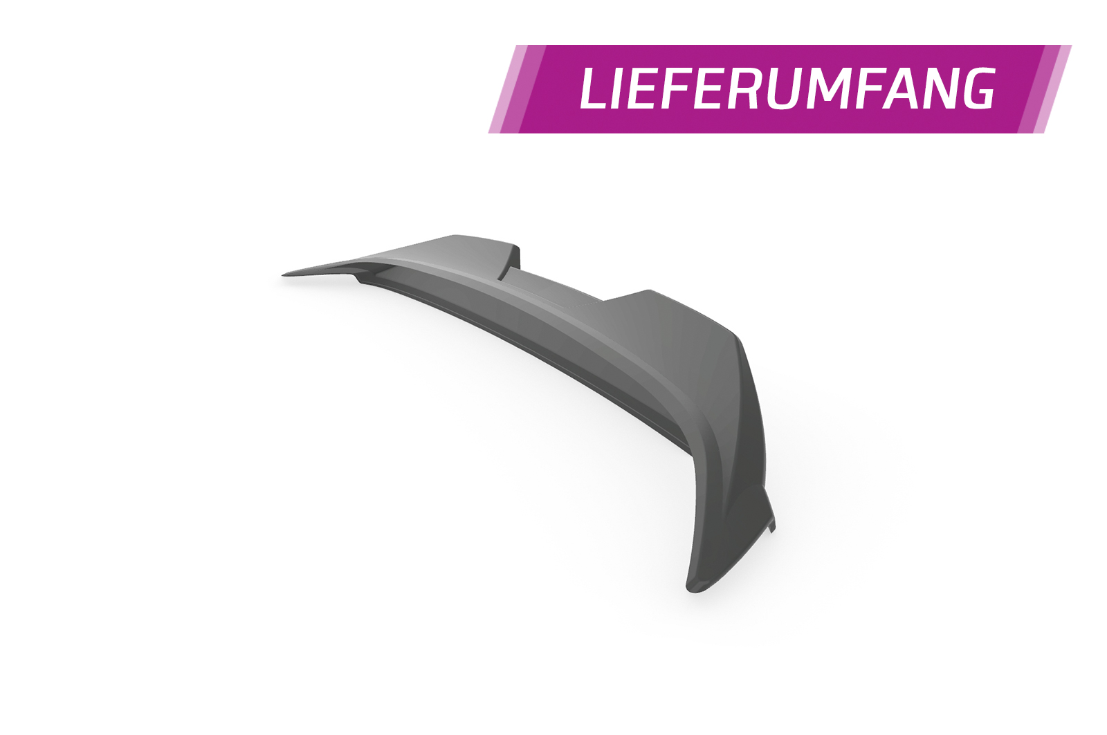 Spoiler passend voor BMW 2 Serie G42 / M2 G87 CSR Glans Zwart