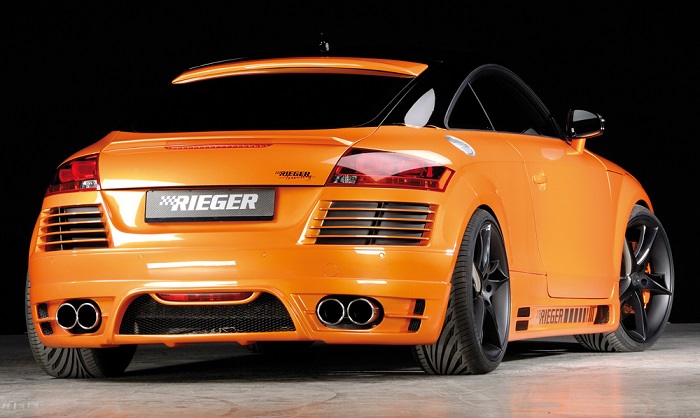 Dakraamspoiler Audi TT 09.06- Rieger