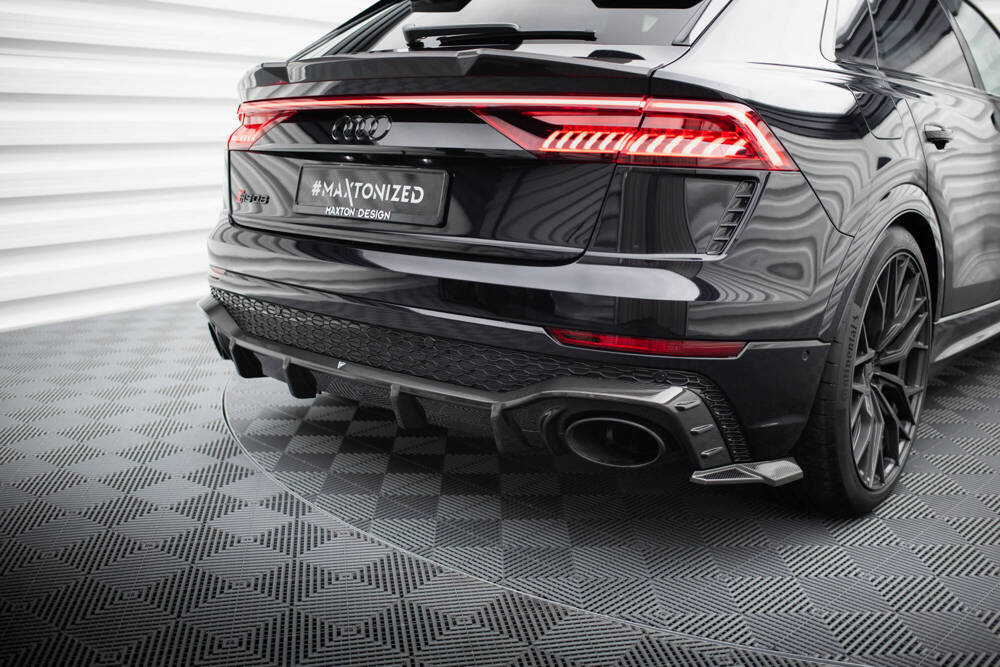 Diffuser passend voor Audi RSQ8 Maxton Carbon