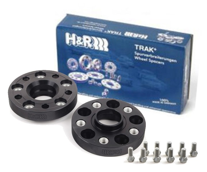 H&R Wielspacers DRA70 Systeem 70 mm – 5x120 – Naaf 72,5 mm – Zwart – M12x1,5