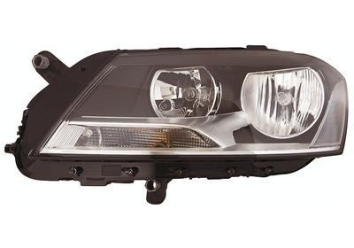 koplamp, H7+H7, elektr verstelb, incl stelmotortje, links VW Pas