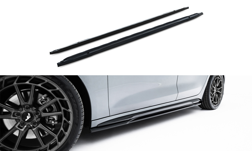 Zijskirts passend voor Audi A5 S-Line Sedan / Avant B10 Maxton