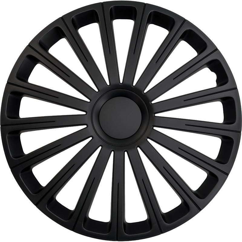4-Delige Wieldoppenset Radical 13-inch zwart