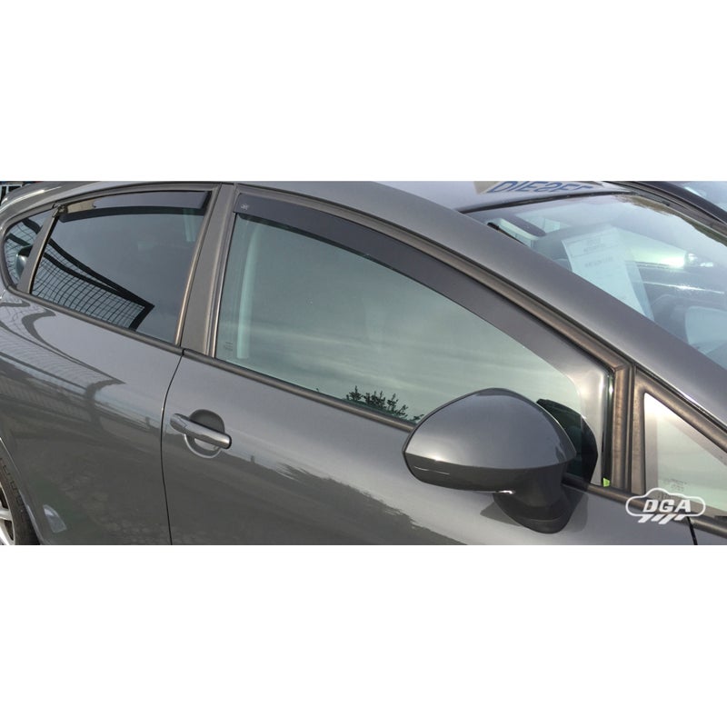DGA Zijwindschermenset  Seat Leon II (1P) 2005-2012 (4-delig)