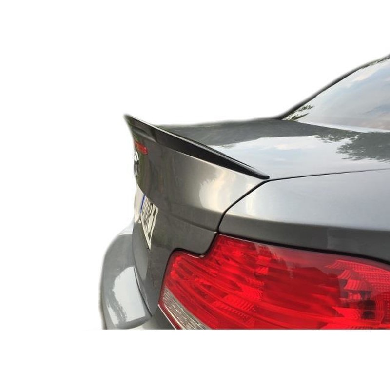 Achterklep spoiler BMW E82 / E88 Matt Zwart
