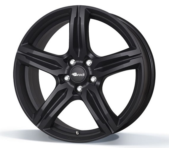 Brock B29 7,5x17 5x114,3 ET35 zwart mat gelakt (SKM) Velgen