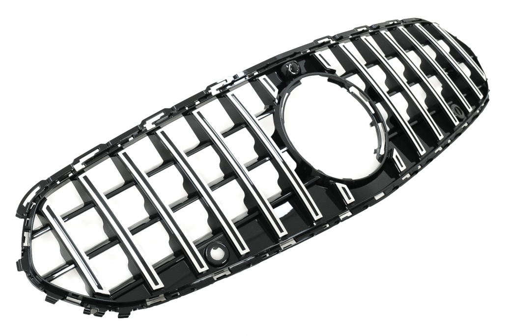 Grill passend voor Mercedes C klasse W206 Standaard Model(2021-Up) GT-R Panamericana Chroom