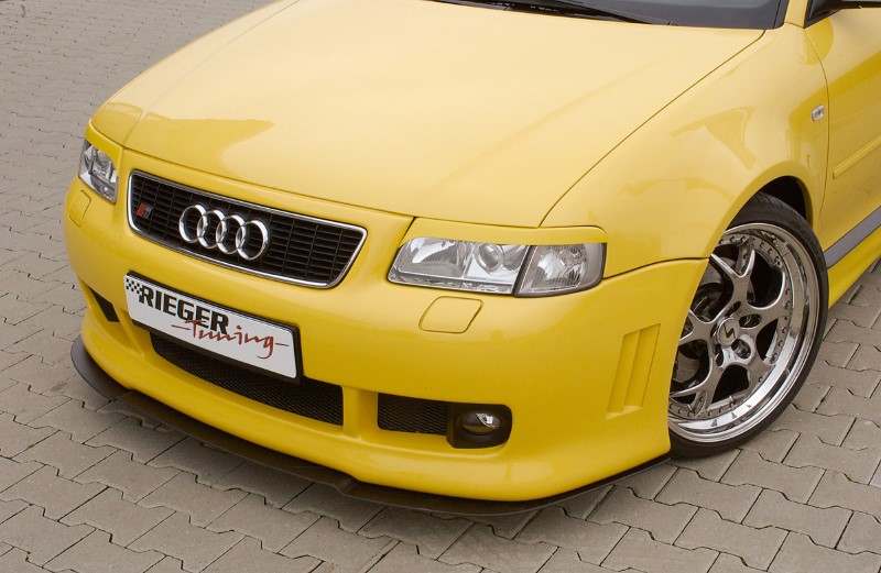 Spoilerzwaard Carbon voor Voorbumper passend voor Audi A6 4b vanaf model 02 R