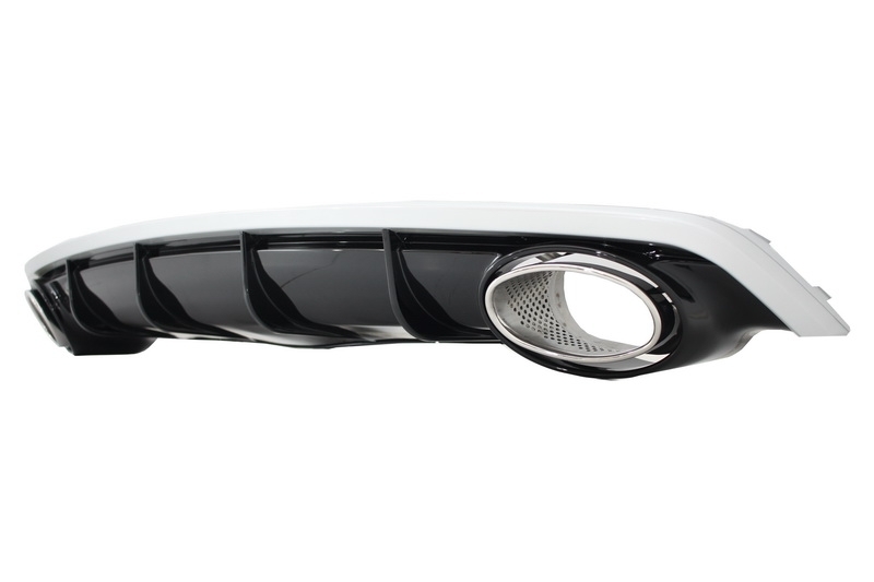 Diffuser passend voor Audi A7 RS7 4G Look 15-19 incl. Sierstukken