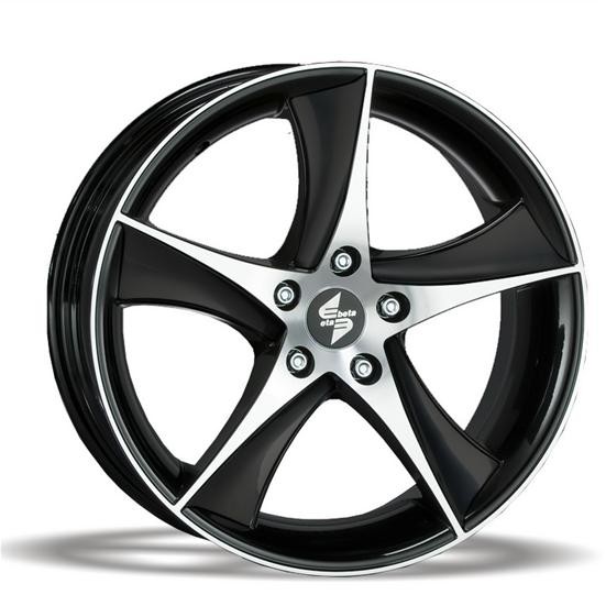 Velgen EtaBeta Jofiel zwart polish 11x21 5x114,3 ET15