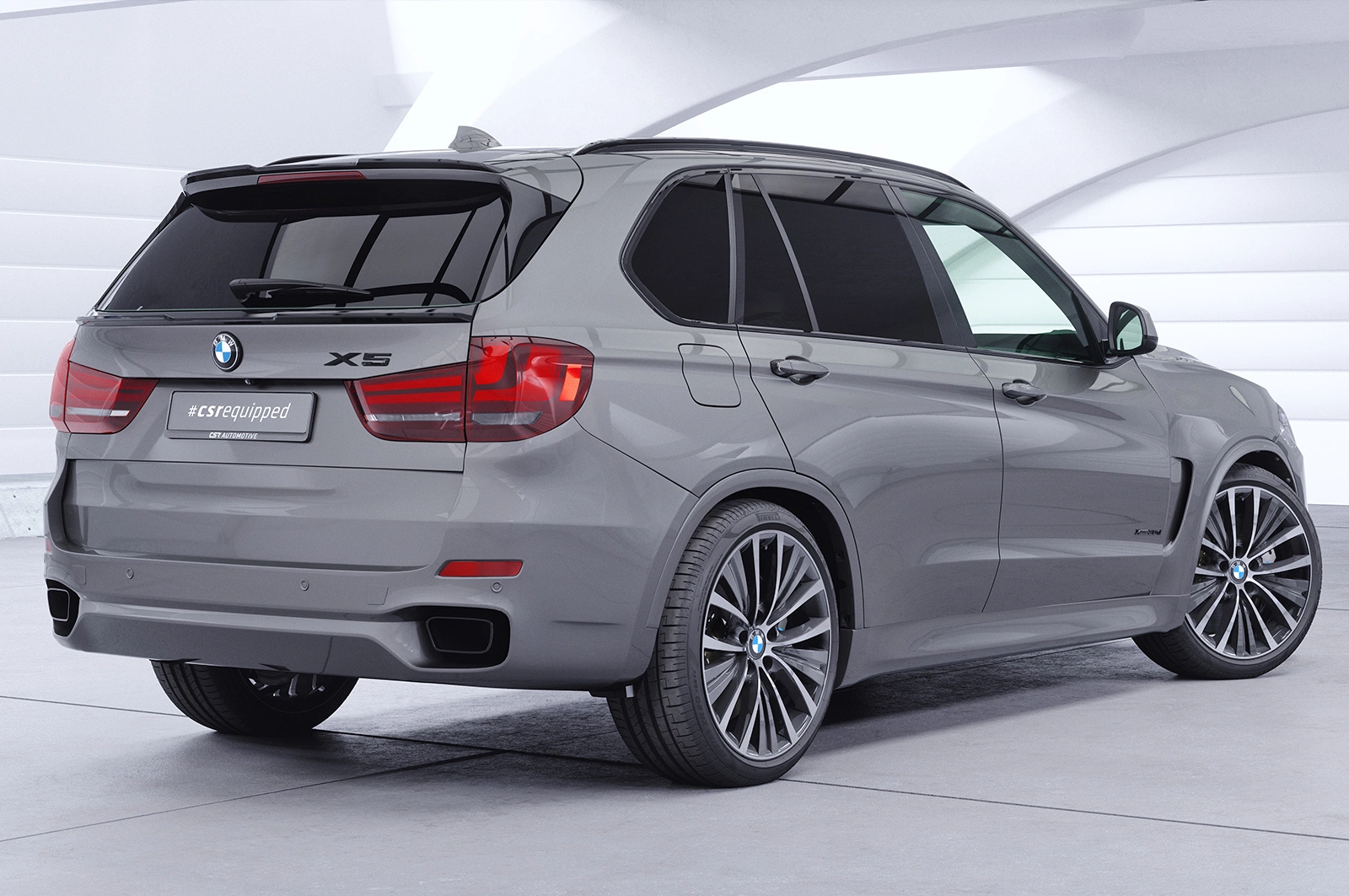 Achterspoiler BMW X5 F15 glans zwart