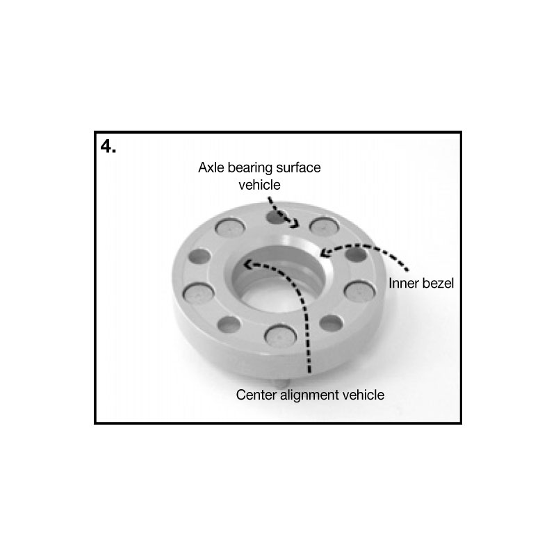 H&R DRM Steekadapter-systeem 25mm M14x1.50 - 5x114,3->5x130 - 67,1mm->71,6mm