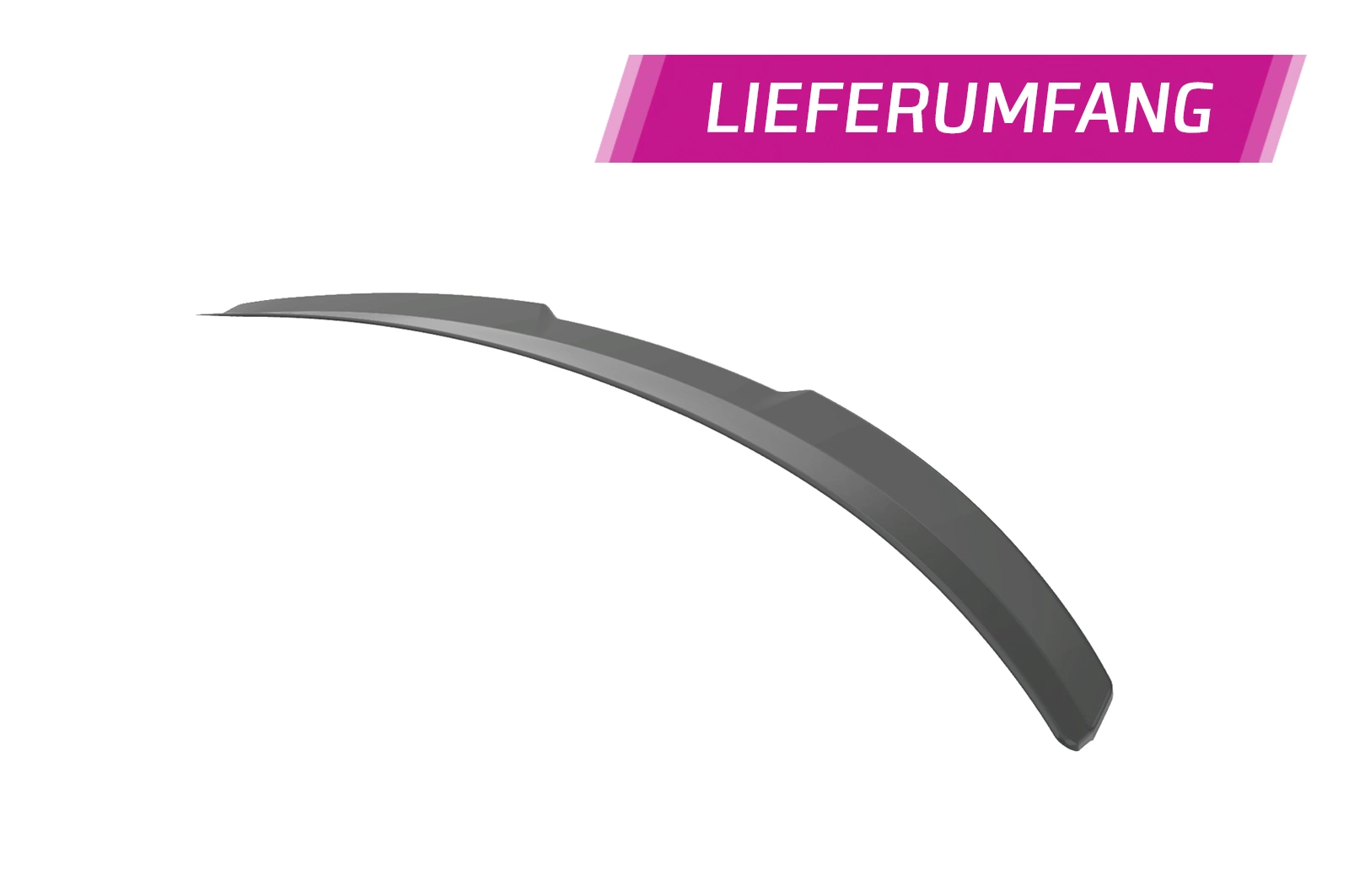 Achterspoiler Mercedes-Benz C-Klasse (W206) Limousine glans zwart 2021–