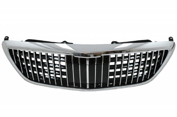 Grill passend voor Mercedes W222 Vertical Design Chroom