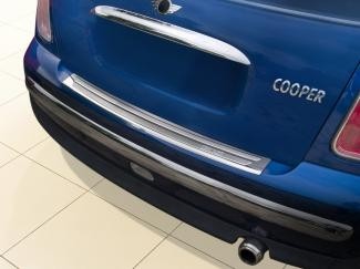 Achterbumper bescherming Mini Cooper I 2001-2007 RVS