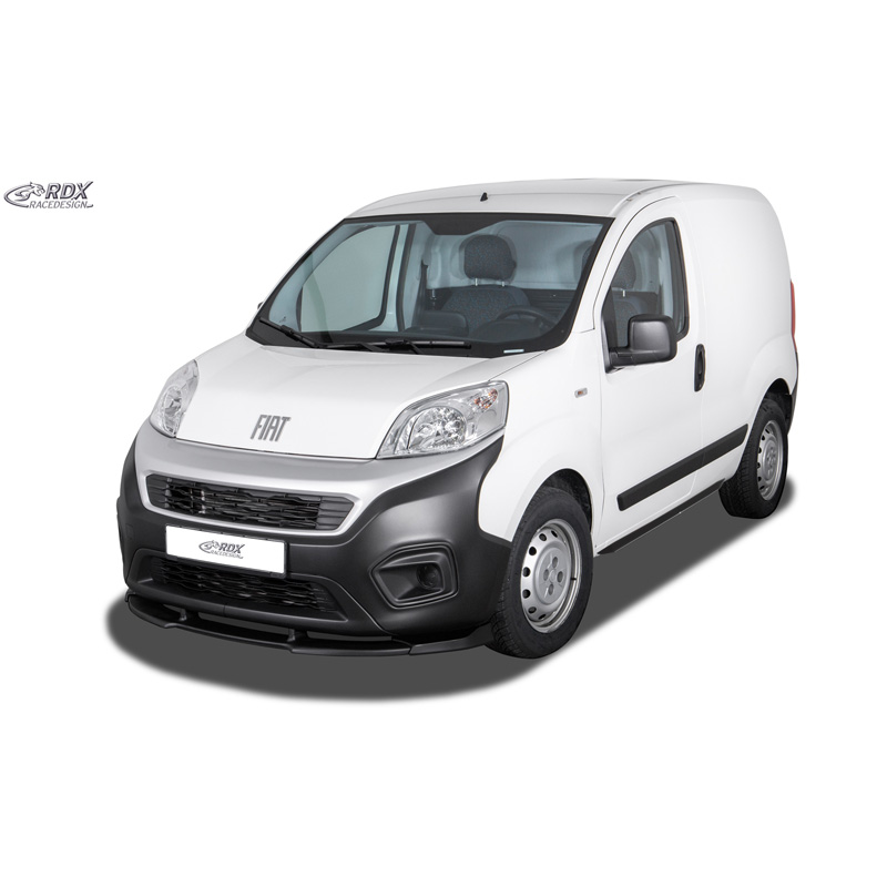 RDX Racedesign Sideskirts 'Slim'  Fiat Qubo & Fiorino (225) 2016-2024 (ABS zwart glanzend)