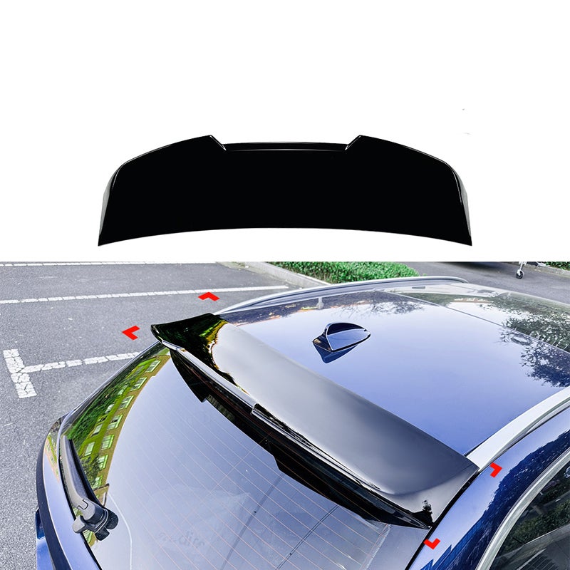 Dakspoiler  BMW 5-Serie F11 Touring 2010-2016 (ABS Glanzend zwart)