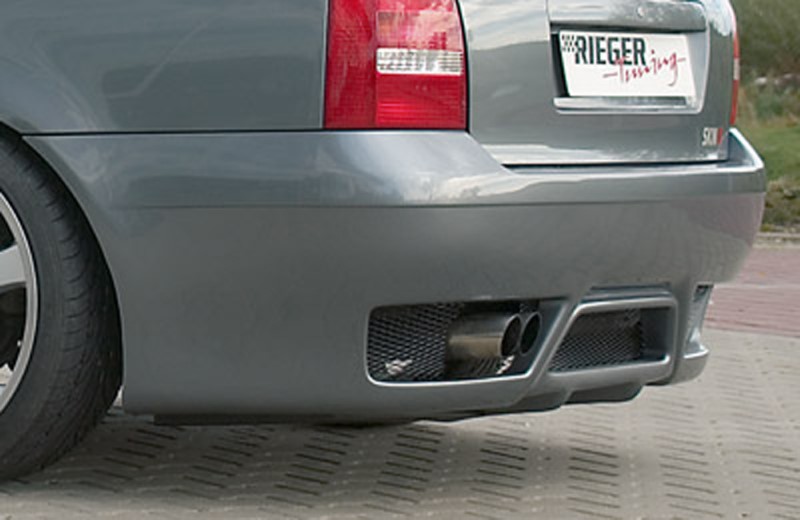 Achterbumper passend voor Audi A4 B5 Avant met Zijdelingse en PDC air-intakes