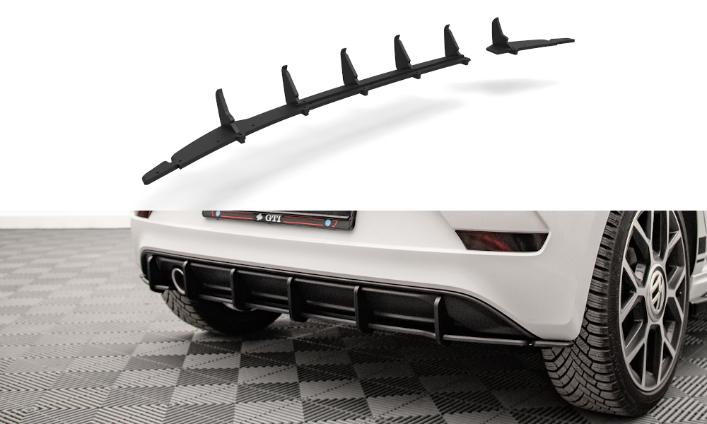 Racing Diffuser passend voor VW Up! GTI Maxton