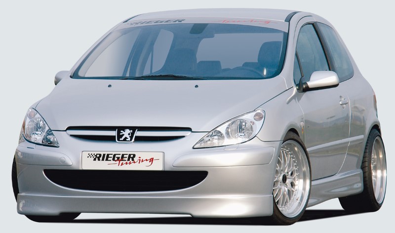 Spoilerzwaard Voorspoiler Peugeot 307/CC Rieger