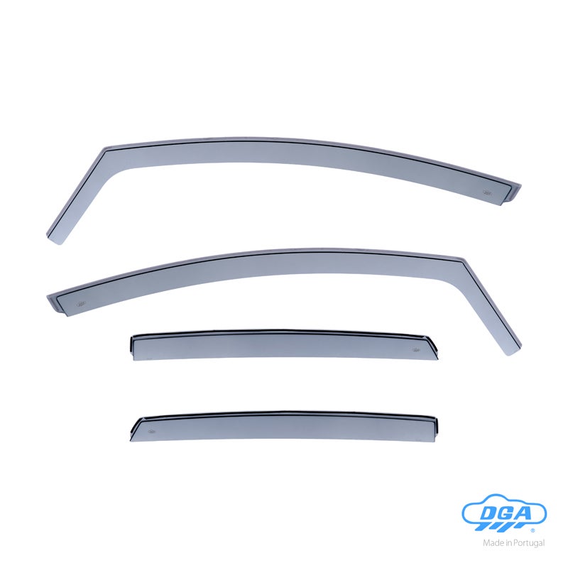 DGA Zijwindschermenset  Ford Fiësta 5-deurs 2008-2017 (4-delig)