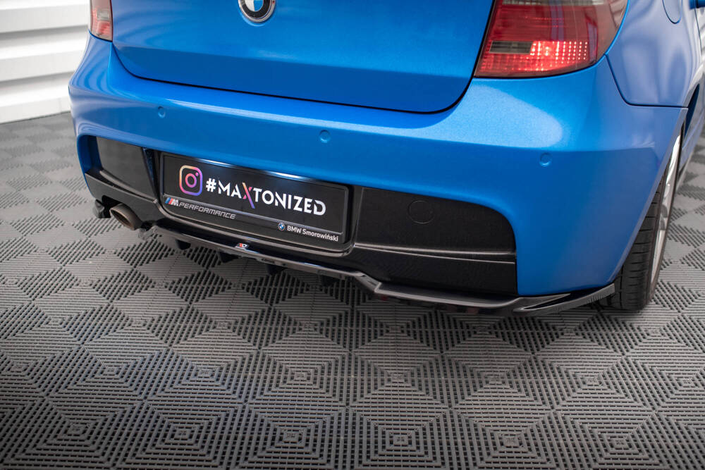 Diffuser BMW 1 Serie M Pakket E87 Maxton Glans Zwart