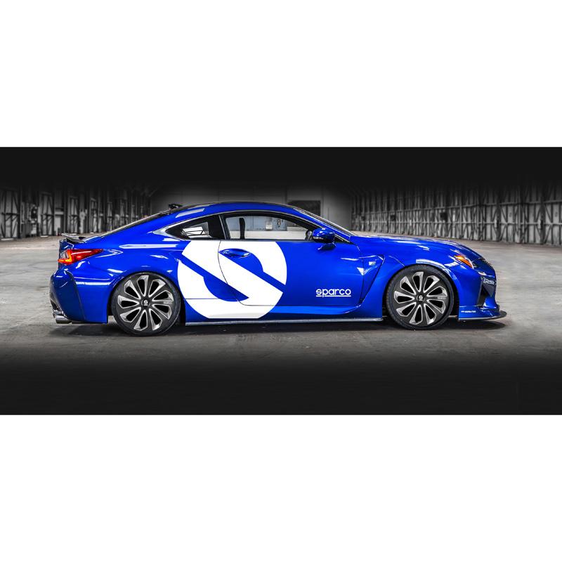 Sparco Wieldoppen Sicilia - 16-inch - Zwart/Zilver/Carbon - Set van 4 stuks