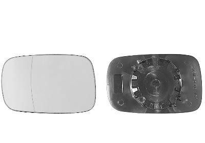 spiegelglas, bol glas, wit, rechts Renault Laguna, 2001-2005