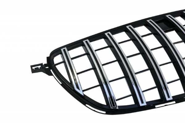 Grill passend voor Mercedes GLE Coupe C292 (15-18) GLE W166 SUV (15-18) GT-R Panamericana Design Chroom