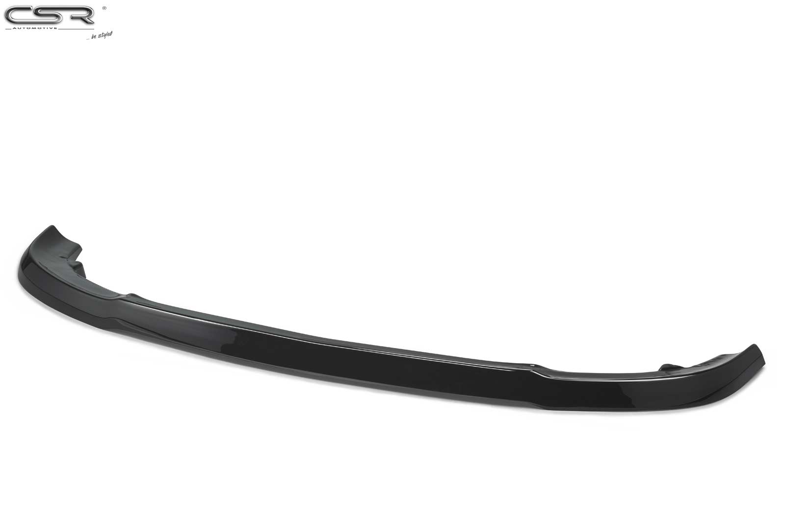 Voorspoiler passend voor Mercedes Benz S-Klasse W222 / V222  Glans Zwart