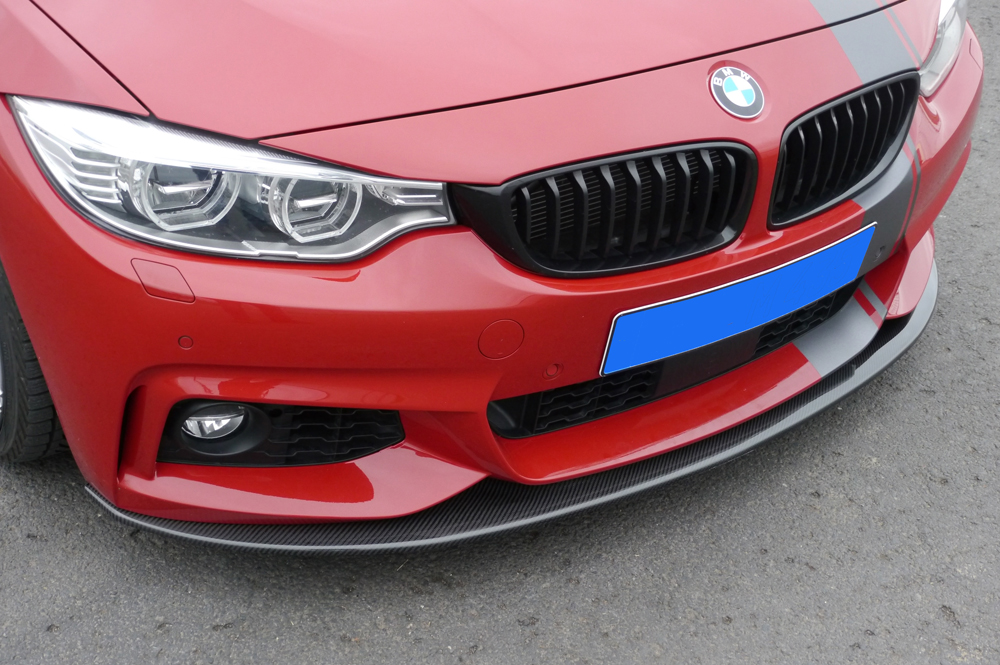 Voorspoiler passend voor BMW 4 Serie M Pakket F32 F33 F36 Rieger Carbon