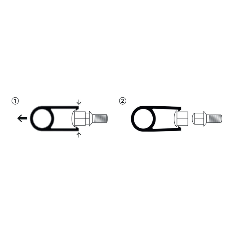 Set universele wielmoerkapjes - Groen Kunststof - 19mm - set à 20+1 stuks