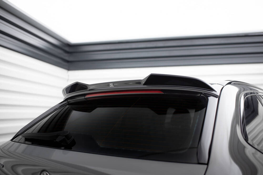 Spoiler passend voor BMW 5 Serie Touring G31 Maxton Glans Zwart