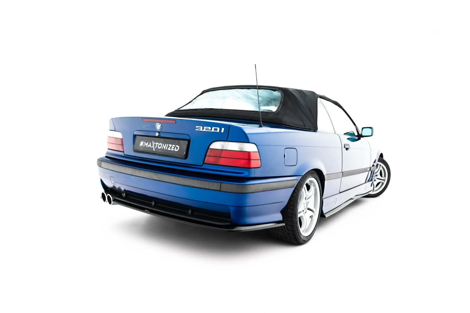Achter Diffuser / Rear Side Splitters BMW M3 / 3 M-Pack Coupe / Cabrio E36