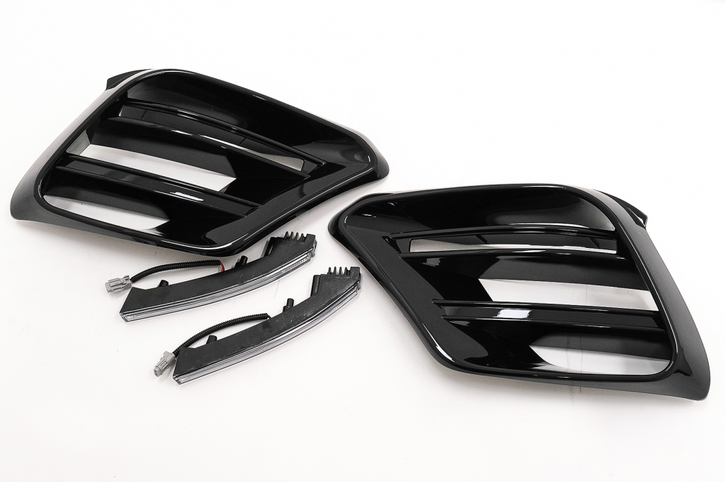 Bodykit passend voor Mercedes S Klasse W223 AMG Pakket Glans Zwart