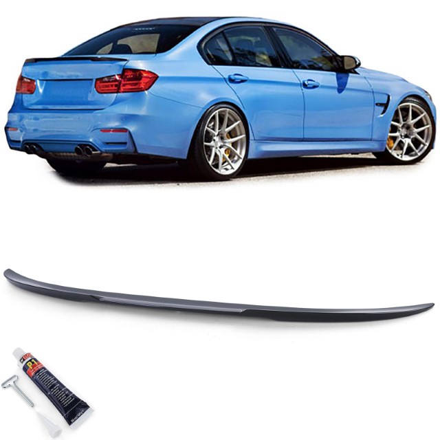 Achterklep Spoiler BMW M3 F80 2014-2019 Glans Zwart