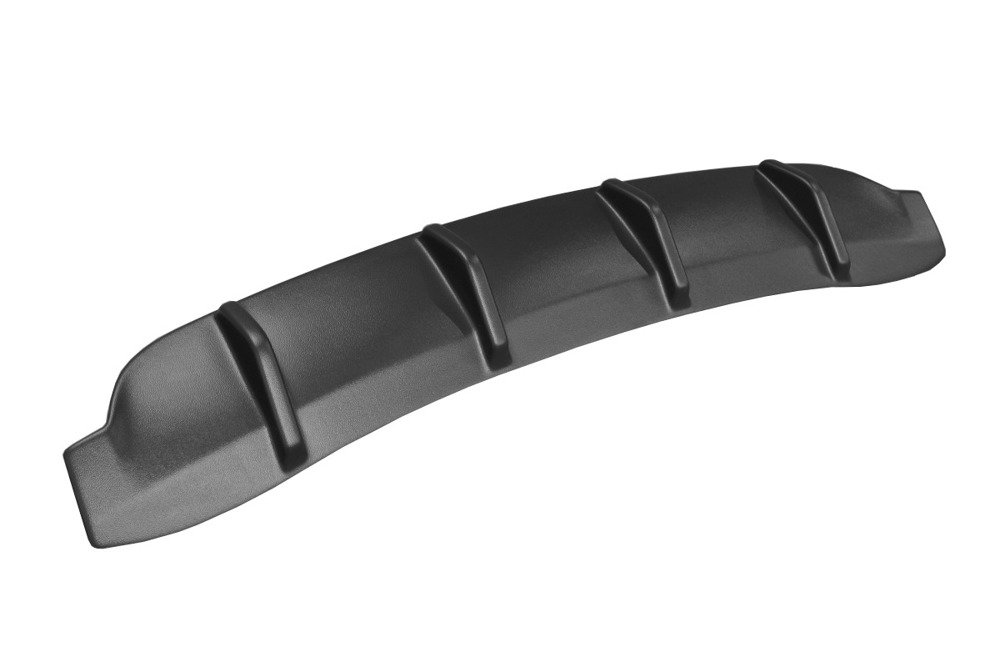 Diffuser passend voor Volkswagen Scirocco R FL Maxton Glans Zwart