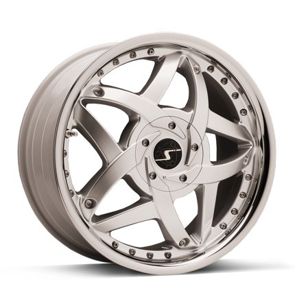Velgen Schmidt Slider High Gloss zilver 8.5x17 5x112 ET40