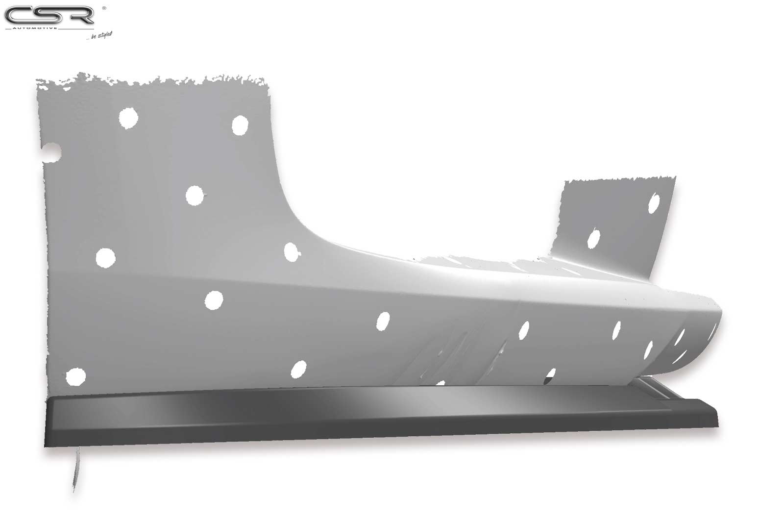 Voorspoiler passend voor BMW 3er E92 / E93 Glans Zwart – 06/2006–02/2010
