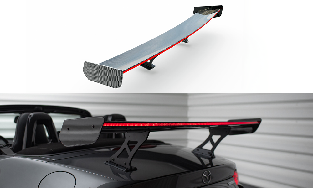 Carbon Spoiler + LED Mazda MX-5 ND JDM Stijl