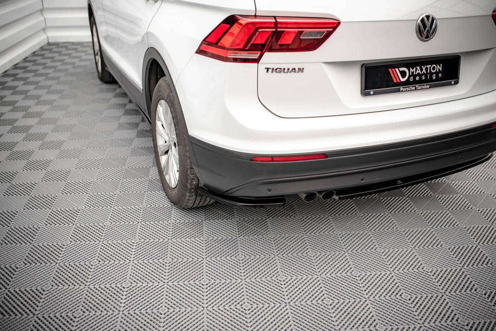 Diffuser passend voor Volkswagen Tiguan MK2 Maxton Glans Zwart
