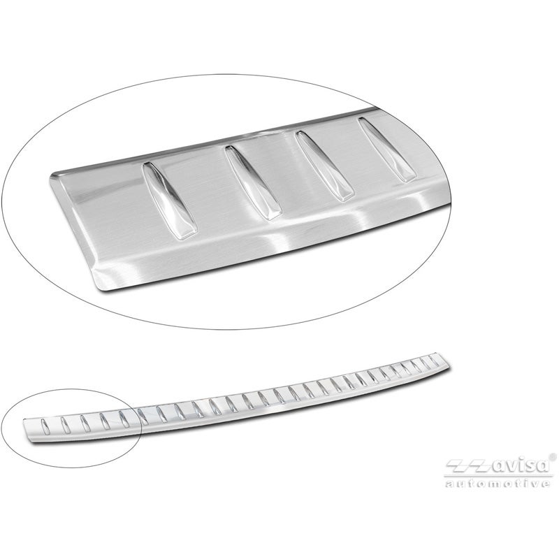 Avisa RVS Achterbumperprotector  KGM Actyon 2025- - Zilver