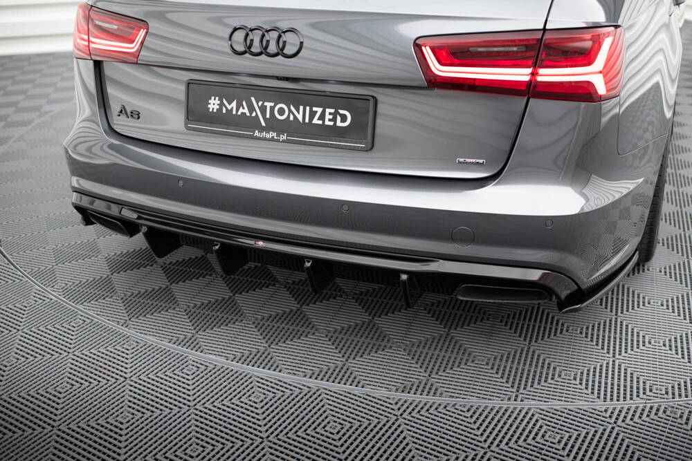 Achterdiffuser Audi A6 C7 S-Line 2014-2017 V2