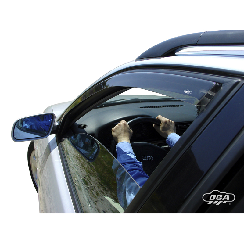 DGA Zijwindschermen  Audi A4 8E (B6/B7) Sedan/Avant 2001-2008 (2-delig)
