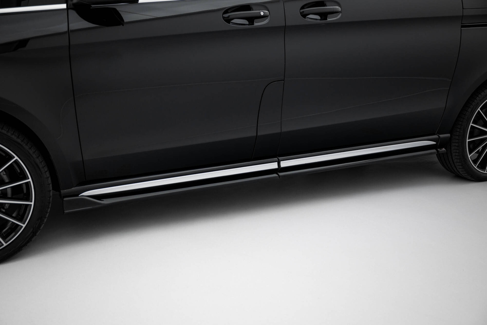 Zijskirts passend voor Mercedes-Benz V-Class Long AMG-Line W447 Facelift 2