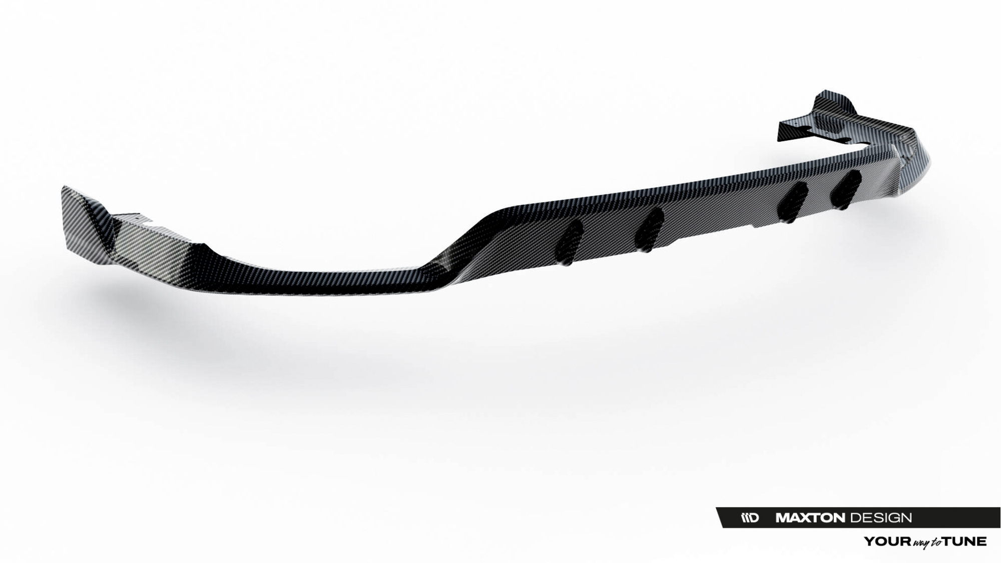 Prepreg Carbon Fiber Rear Diffuser passend voor BMW X5 M-Pack G05 (2018–2023)