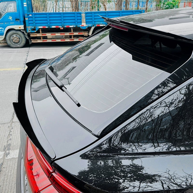Onderste achterspoiler  Audi Q8 (4MN) S-Line/SQ8/RSQ8 2018- (ABS Glanzend zwart)