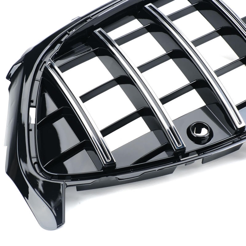 Grill passend voor Mercedes CLA C118, X118 Zwart Chroom 19-23 GT Look