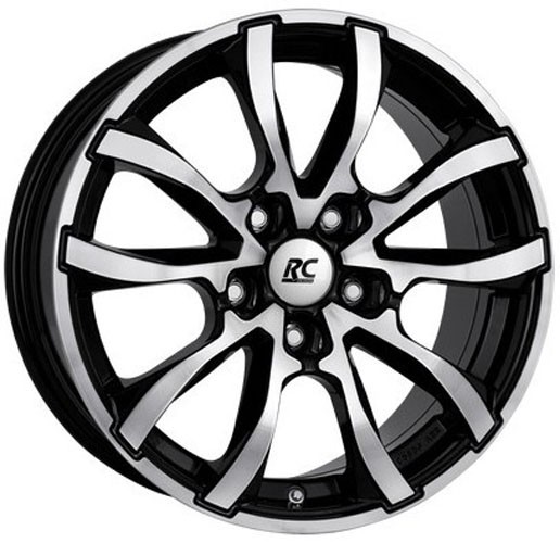 RC Design RC23 8x18 5x112 ET45 glanzend zwart / front gepolijst